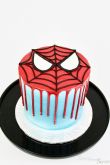 Человек паук украшение торта