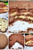 Бананово шоколадный торт без выпечки