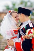 Платье свадебное казачье