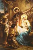 Репродукция картины боровиковского рождество христово