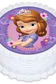 Принцесса картинка на торт