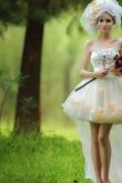 Свадебный костюм для невесты с юбкой