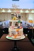 Торт двухэтажный на день рождения