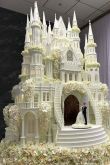 Торт замок на свадьбу