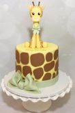 Торт с жирафом для мальчика