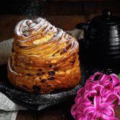 Пасхальный кулич краффин