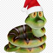 Новогодние змейки