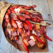 Торт из шашлыка