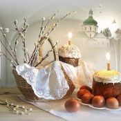 Вербное воскресенье и пасха