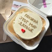Бенто торт смешной дизайн