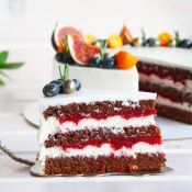 Вкусный постный торт