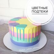 Потеки на торт