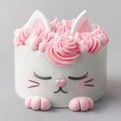 Торт единорог кот