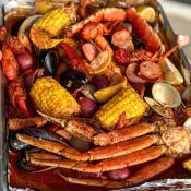 Торт из морепродуктов