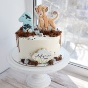 Торт с королем львом