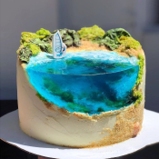Лунная ночь торт