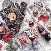 Новогодняя клеенка