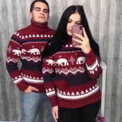 Новогодние парные кофты