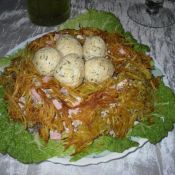 Гнездо глухаря торт