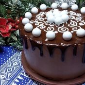 Торт новогодний медовый
