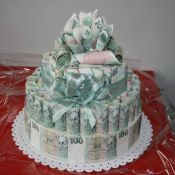 Торт из купюр