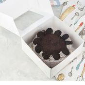 Коробка для торта с окном