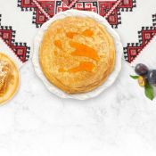 Масленица гуашью
