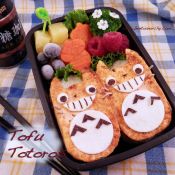 Коричневый бенто торт