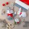 Фигурки из фетра новогодние