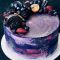 Торт фиолетовый бархат