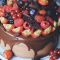 Торт со свежими ягодами