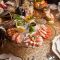 Праздничный стол с морепродуктами