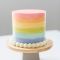 Свечи улыбка радуги для торта