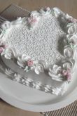 Торт свадебный из крема