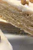 Торт из песочного теста со сгущенкой