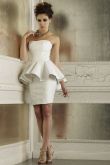 Короткие свадебные платья по фигуре
