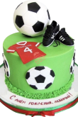 Торт футболисту мальчику на день рождения