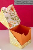Оригами коробка для подарка