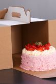 Коробка для торта высокая