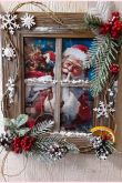 Поделки рождественское окно