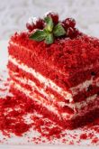 Торт красный бархат на день рождения