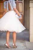 Свадебное платье пачка