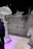 Фестиваль ледовых скульптур в петропавловской крепости