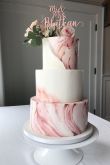 Торт свадебный минимализм