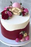 Нежный торт с цветами
