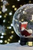 Рождественский стеклянный шар со снегом