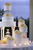Замок торт свадебный