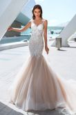 Свадебное классическое белое платье