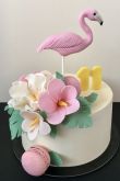 Картинка фламинго на торт