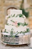 Свадебные торты с зеленью